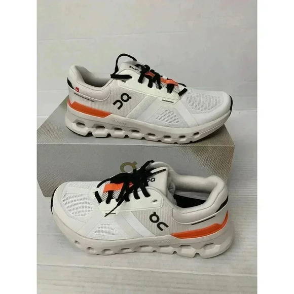 -848 On Cloudrunner 2, White, Womens Running Shoes-US 10 Womens - Picture 1 of 5